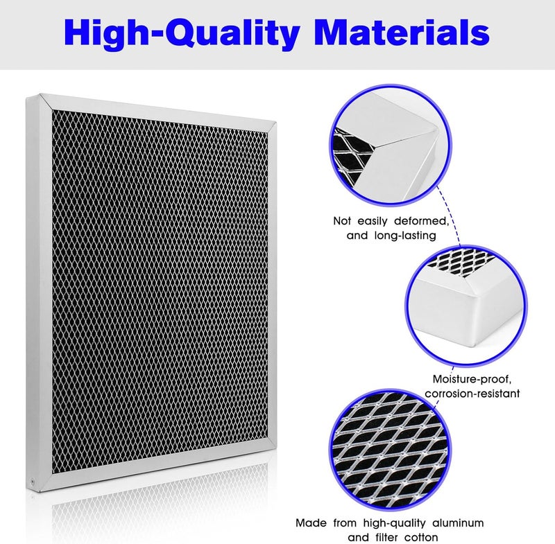 Vilapow 5443 Dehumidifier Filter Replacement MERV 8 Washable Whole House Filter 10" x12" x1" Fit for Aprilaire 1830 1850 1852 Ventilation 8191 8192 - (1 Pcs) - Image 5